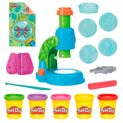 Микроскоп игрушечный с подсветкой Play Doh Hasbro G0494 1